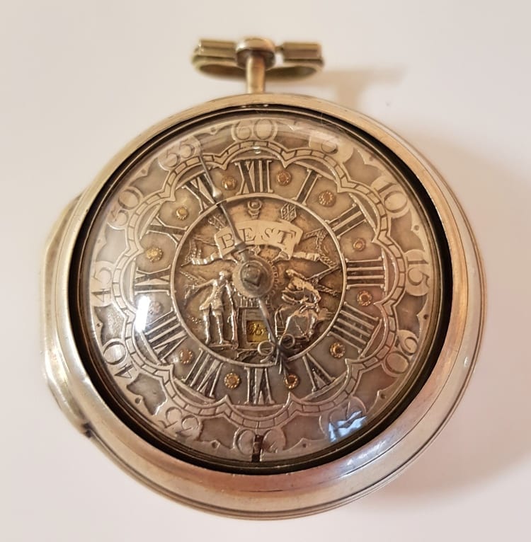 18th Century Verge Fusee Calendar Watch GM Coins Premier UK Coin